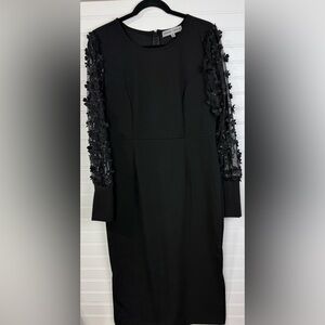 Absolutely Famous. Little black midi dress. Size XL.